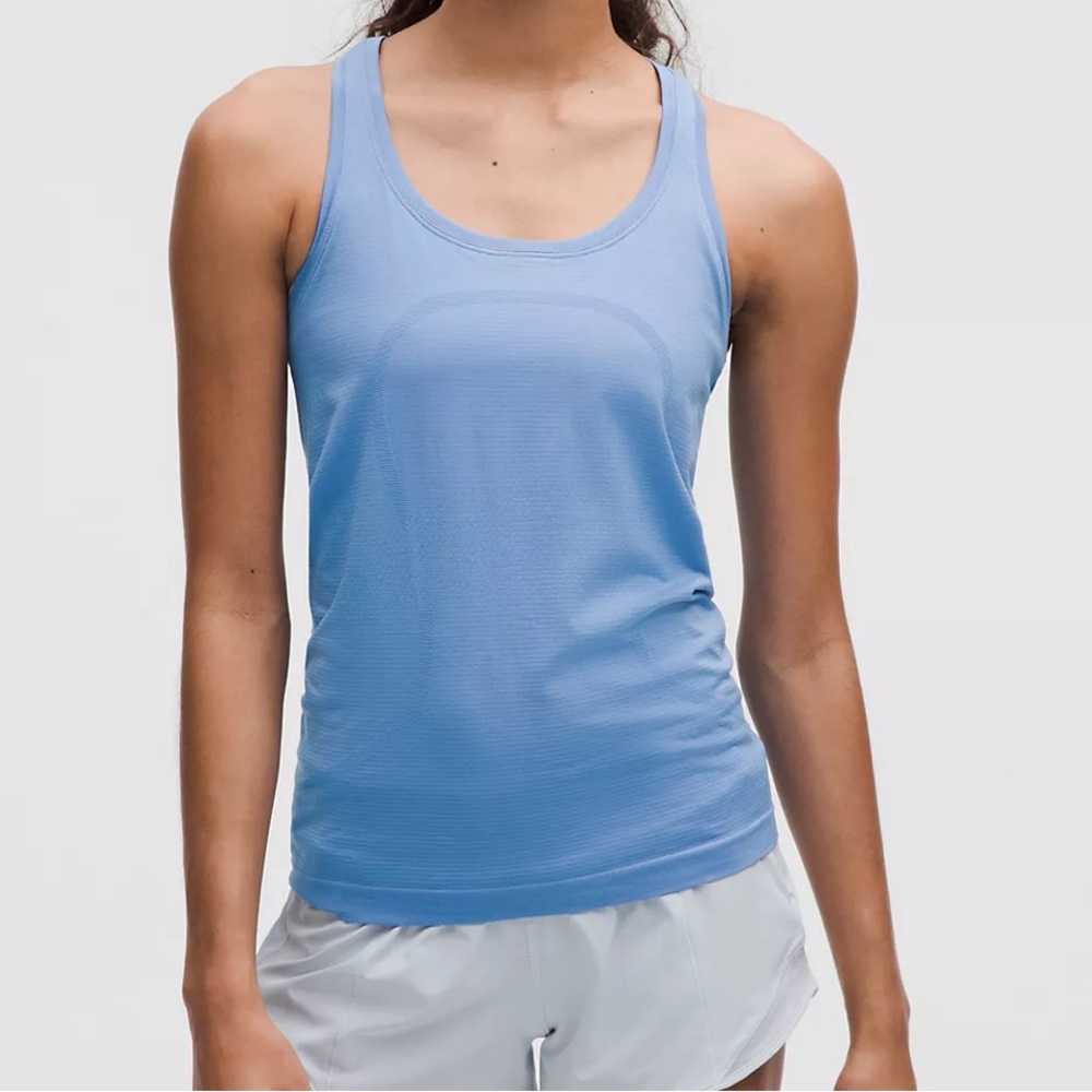 Lululemon Athletics Blue Swiftly Tank